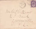 Amérique CANADA.1868-1902.VICTORIA.L&Doc.N°Yv.64 KNOWLTON 1899 S/petite L.Dos Arr.COWANSVILLE.TB - Cartas & Documentos