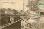 Cp 77 BRAY SUR SEINE La Sucrerie ( Péniche ) Adr Dir BOURCET Alfred Coulommiers Caserne - Bray Sur Seine