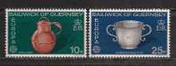 GREAT BRITAIN GUERNSEY 1976 EUROPA CEPT SET MNH - 1976