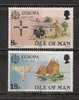 GREAT BRITAIN INSEL OF MAN 1981 EUROPA CEPT SET MNH - 1981