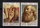 SAN MAPINO 1975 EUROPA CEPT SET MNH - 1975