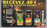 TELECARTE F 469 A 970 JG CAFERIALES J. VABRE - 50 Units