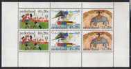 Netherlands 1976 - "Kinderzegels" - Sov. Sheet - Bloques