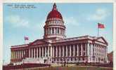 Z1001 USA Utah Salt Lake City State Capitol Circulated 1927 - Salt Lake City