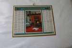 1963 -CALENDRIER ALMANACH DES PTT GRAND FORMAT- PARESSE - CHAT - - COMPLET VERSO-DEPARTEMENT:BDR-13 - Big : 1961-70