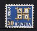 SWITZERLAND 1963 EUROPA CEPT SET MNH - Neufs