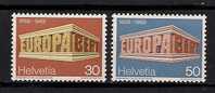 SWITZERLAND 1969 EUROPA CEPT SET MNH - Unused Stamps