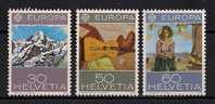 SWITZERLAND 1975 EUROPA CEPT SET MNH - Neufs