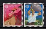 SWITZERLAND 1981 EUROPA CEPT SET MNH - Neufs