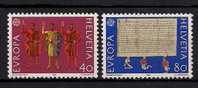 SWITZERLAND 1982 EUROPA CEPT SET MNH - Nuevos