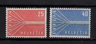SWITZERLAND 1957 EUROPA CEPT SET MNH - 1957