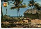 CPM    TOGO       VILLAGE AU BORD DE MER             1987 - Togo