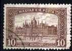 PIA - UNGHERIA - 1917 : Palazzo Del Parlamento A Budapest - (Mi 207) - Usati