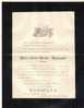 Enveloppe/Avis De Décès De Henri Louis Hector BÉTENCOURT Médecin Décédé Le 17 Novembre 1893 à Outreau - Altri & Non Classificati