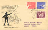 1957  Pologne  FDC   Escrime Fencing Scherma  Sur Lettre - Scherma