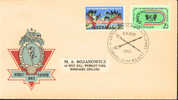 1962 Australia Jeux Commonwealth Games  Aviron Rowing Canottaggio  Sur Lettre - Rowing