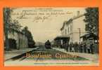 26 - DONZERE - Intérieur De La Gare - Train - Militaire Et Gendarme Sur Le Quai - Rare - Donzere