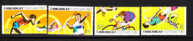 Hong Kong 1992 Summer Olympics Barcelona Running Swimming MNH - Unused Stamps