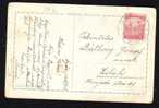 Hungary 1918 Perfin Stamp On Postcard From Gyor To Zilah Romania. - Perforés