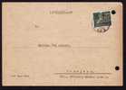 Hungary 1948 Perfin Stamp On PC Very Rare "MRG". - Perfins