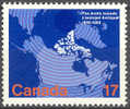 Canada 1980 Mi. 758 Arctic Islands Acquisition Map MNH** - Neufs