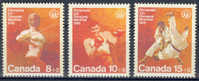 Canada 1975 Mi. 602-04 Olympic Games Fencing Boxing Judo MNH - Ungebraucht