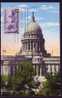 Carte Maximum ETATS-UNIS N° Yvert 507 (Wisconsin- Capitole De Madison) Obl Sp 1er Jour 29.5.48 - Cartoline Maximum