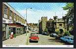 Postcard Cars Antique Shop & Midland Bank Market Hill Buckingham - Ref 411 - Buckinghamshire