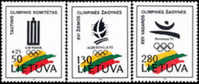 1992 Lithuania OLYMPIC GAMES 3V - Summer 1992: Barcelona