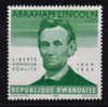 1965  Centenaire De La Mort D´Abraham Lincoln 10 C. Vert Sans Indication De Valeur COB 92-V ** - Ungebraucht