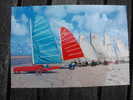 Aeroplage Les Aeroplages  The Sailing  Beach / Char A Voile Sur La Plage - Vela