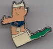 SPORTS - Cobi - Mascot Of The 1992 Olympic ..Barcelone NATATION - Zwemmen