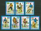 Dominica       "World Cup Soccer"    Set   SC# 395-401 MNH** - Dominique (1978-...)