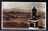 Real Photo Postcard S.A. Memorial Bruce Statue & Wallace Monument Stirling Scotland - Ref 412 - Stirlingshire