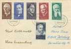 ALLEMAGNE REPUBLIQUE DEMOCRATIQUE / GERMAN DDR - 1971- SCOTT 1270-75-ENVELOPPE - Briefe U. Dokumente