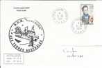 4671 R H M CENTAURE Aux CROZET - TAAF - 2-10-90 - Storia Postale