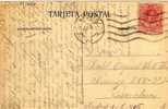 Postal Madrid 1916. Plaza Mayor - Briefe U. Dokumente