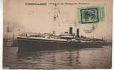 CARTE POSTALE BATEAU CORDILLERE DJIBOUTI - Andere & Zonder Classificatie