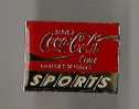 Pin's Coca-cola Sports,"buvez Coca-cola Coke" - Coca-Cola