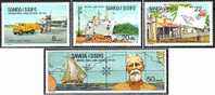 UPU, Samoa Sc403-6 UPU Centenary, Plane, Ship, Letter... - U.P.U.