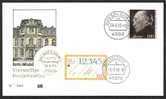 Postal, Germany Postal 150th Anniv. Envelope D - Postleitzahl