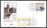 Postal, Germany Postal 150th Anniv. Envelope E - Code Postal