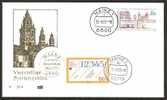 Postal, Germany Postal 150th Anniv. Envelope F - Postcode