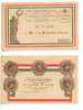 $$ FRANCHIGIA POSTALE REALI NOZZE ARGENTO 1921 RARA - Formato Piccolo 14x9 Cm Circa - Marriages