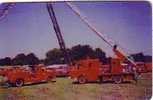 GB POMPIERS CAMION VEHICULE 4 FIRE VAN OLD VERY RARE SUPERBE - Feuerwehr