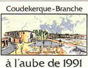 Carte Postale  59. Coudekerque-Branche Prés De  Dunkerque  Trés Beau Plan - Coudekerque Branche