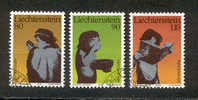 Liechtenstein   1979.-  Y&T Nº   666/68 - Oblitérés