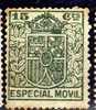 Especial Movil, Monarquia 15 Cts Verde - Steuermarken