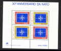 PORTUGAL MNH** MICHEL BL 26 NATO - NAVO