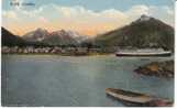 Seward AK Harbor Front, Steam Ship Ferry, On C1910s Vintage Postcard - Sonstige & Ohne Zuordnung